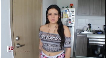 Latina wird von ihrem Bruder gefickt, weil sie ihm Geld schuldet