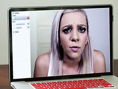 Tiffany Watson fickt auf der webcam zu nehmen, Rache an Ihr Betrug freund